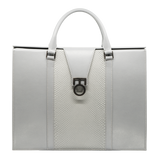 LEONTHE 22 - Light Grey Office Handbag for Women