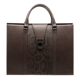 LEONTHE 22 - Dark Brown Office Handbag for Women