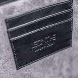 LEONTHE 22 - Black Office Briefcase for Men