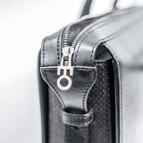 LEONTHE 22 - Black Office Briefcase for Men