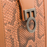 LEONTHE 22 - Saddle Tan Office Handbag for Women