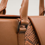 LEONTHE 22 - Saddle Tan Office Handbag for Women